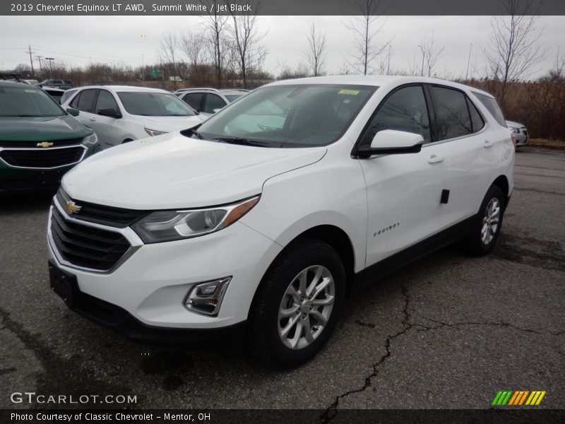 Summit White / Jet Black 2019 Chevrolet Equinox LT AWD