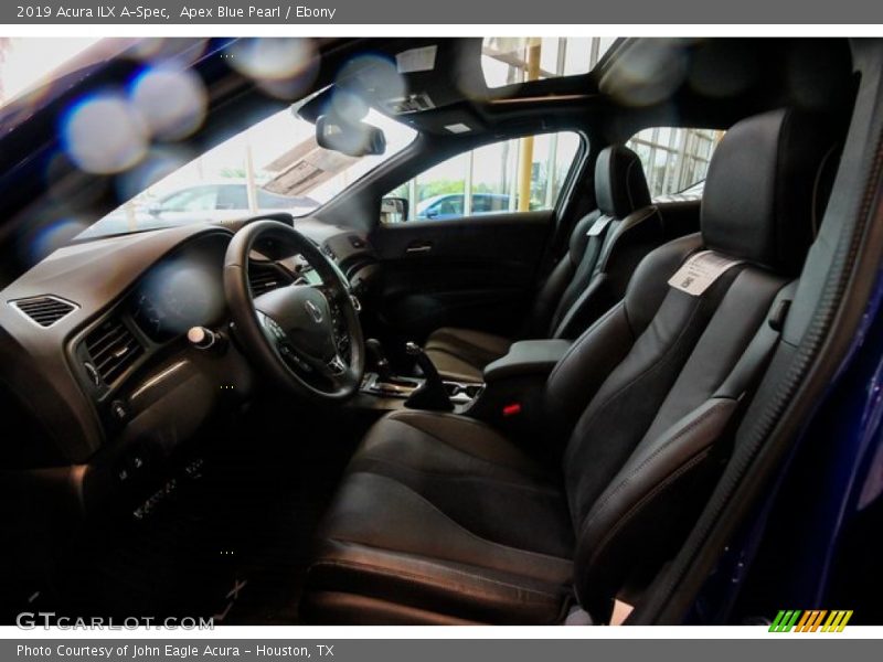 Apex Blue Pearl / Ebony 2019 Acura ILX A-Spec