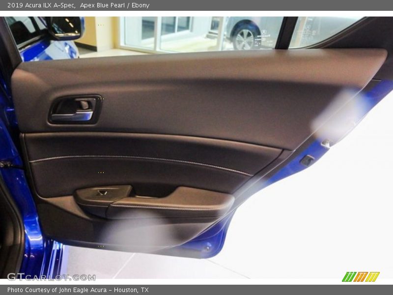 Apex Blue Pearl / Ebony 2019 Acura ILX A-Spec