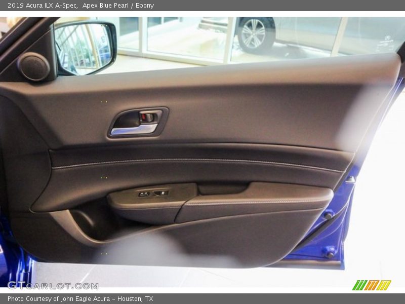Apex Blue Pearl / Ebony 2019 Acura ILX A-Spec