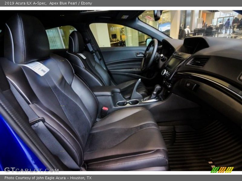 Apex Blue Pearl / Ebony 2019 Acura ILX A-Spec