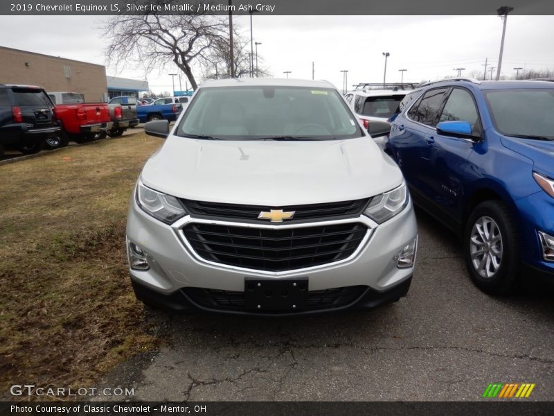Silver Ice Metallic / Medium Ash Gray 2019 Chevrolet Equinox LS
