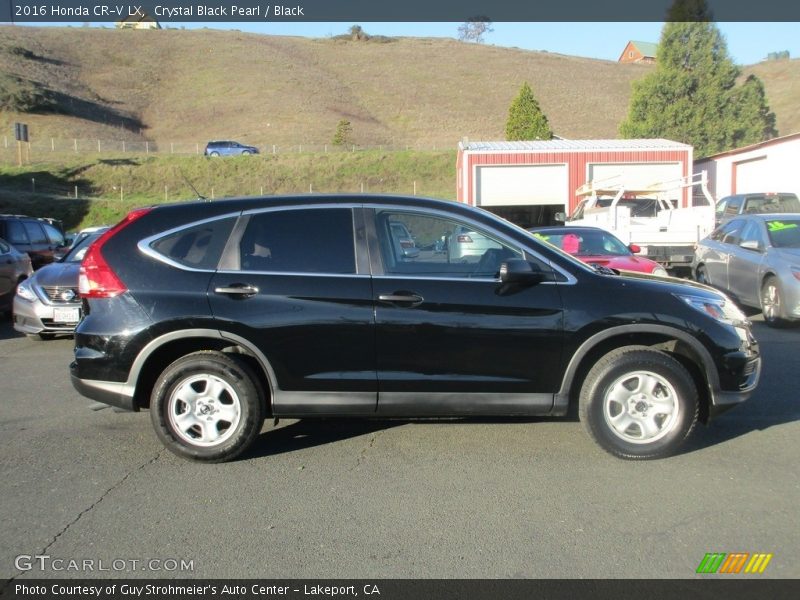 Crystal Black Pearl / Black 2016 Honda CR-V LX
