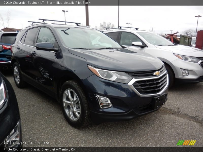 Storm Blue Metallic / Jet Black 2019 Chevrolet Equinox LT