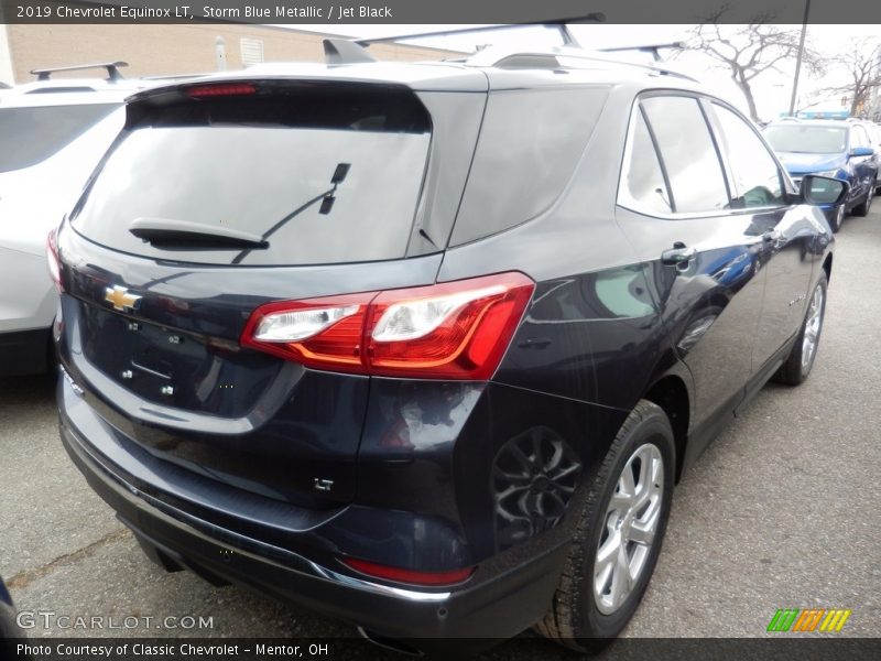Storm Blue Metallic / Jet Black 2019 Chevrolet Equinox LT