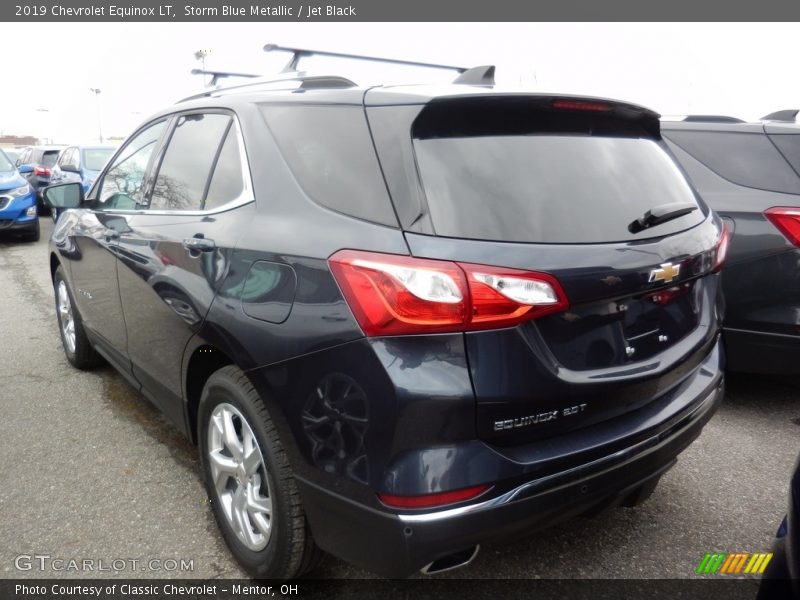 Storm Blue Metallic / Jet Black 2019 Chevrolet Equinox LT