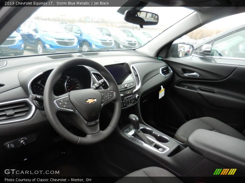 Storm Blue Metallic / Jet Black 2019 Chevrolet Equinox LT
