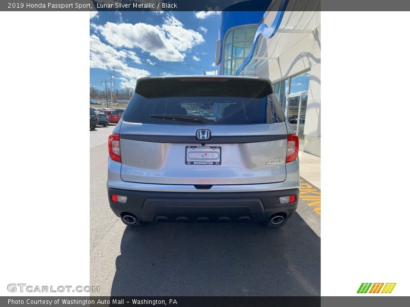 Lunar Silver Metallic / Black 2019 Honda Passport Sport