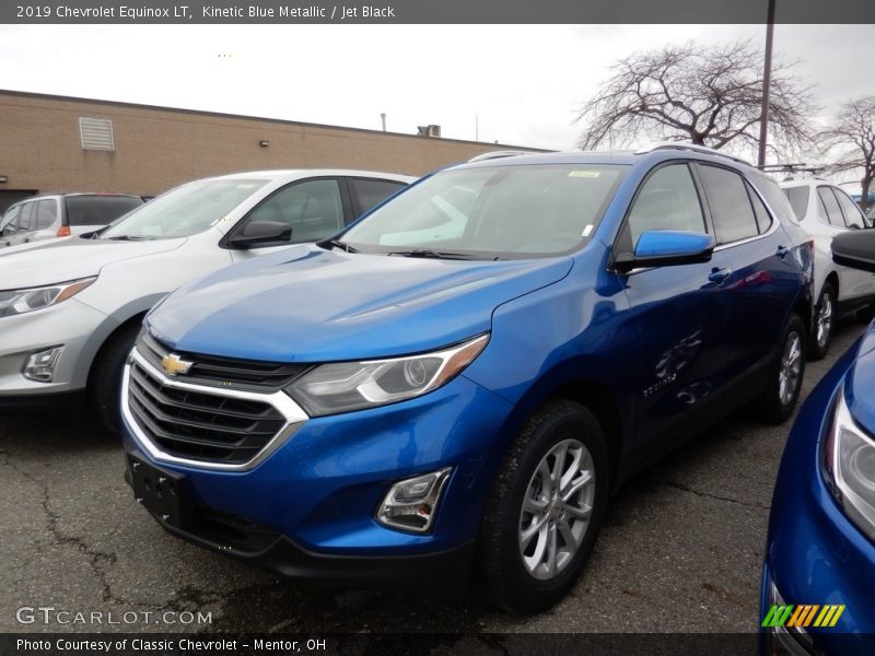 Kinetic Blue Metallic / Jet Black 2019 Chevrolet Equinox LT