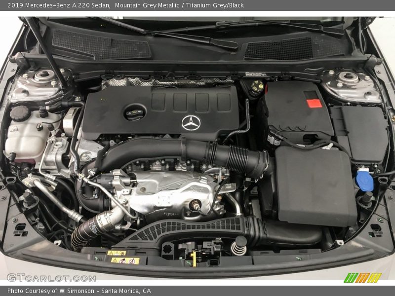  2019 A 220 Sedan Engine - 2.0 Liter Turbocharged DOHC 16-Valve VVT 4 Cylinder