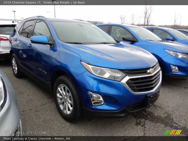 Kinetic Blue Metallic / Jet Black 2019 Chevrolet Equinox LT