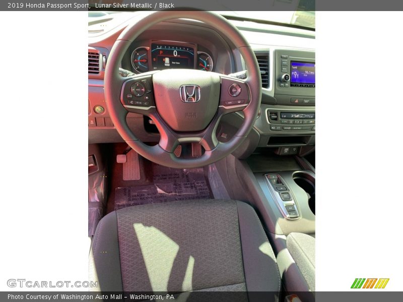 Lunar Silver Metallic / Black 2019 Honda Passport Sport