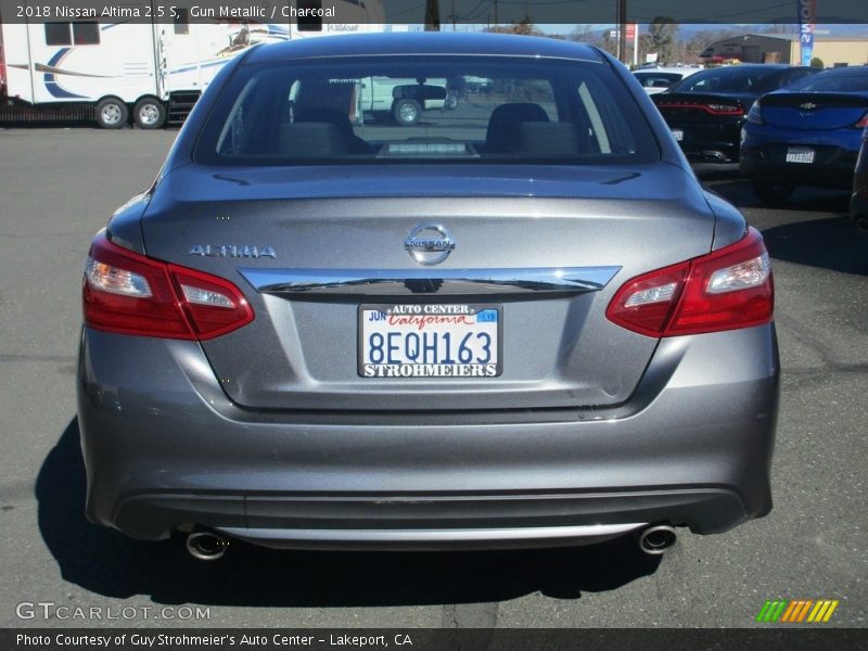 Gun Metallic / Charcoal 2018 Nissan Altima 2.5 S