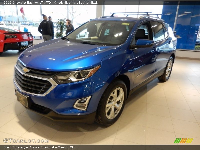 Kinetic Blue Metallic / Jet Black 2019 Chevrolet Equinox LT AWD