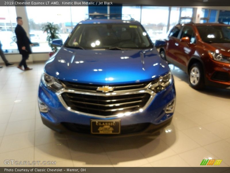 Kinetic Blue Metallic / Jet Black 2019 Chevrolet Equinox LT AWD