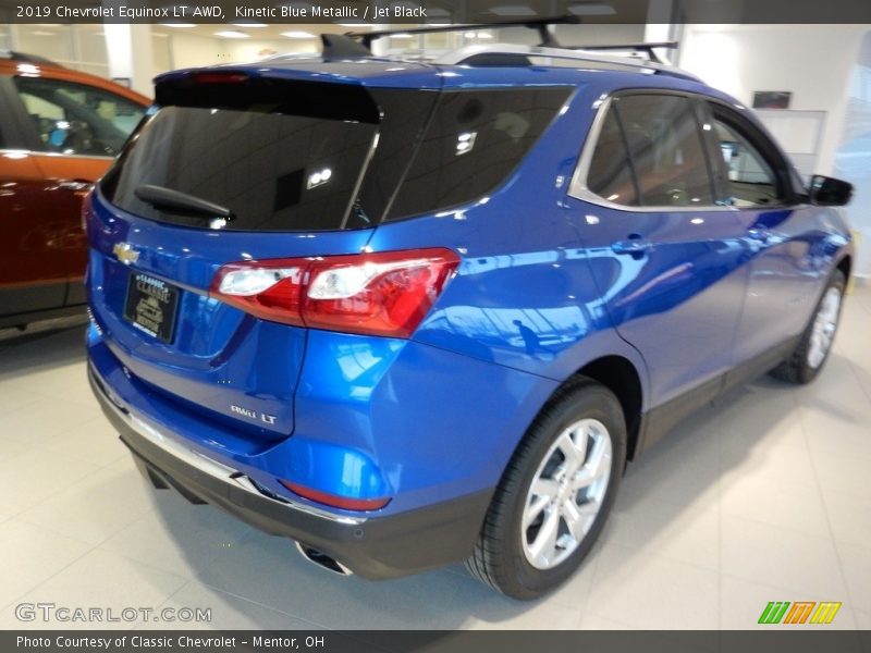 Kinetic Blue Metallic / Jet Black 2019 Chevrolet Equinox LT AWD