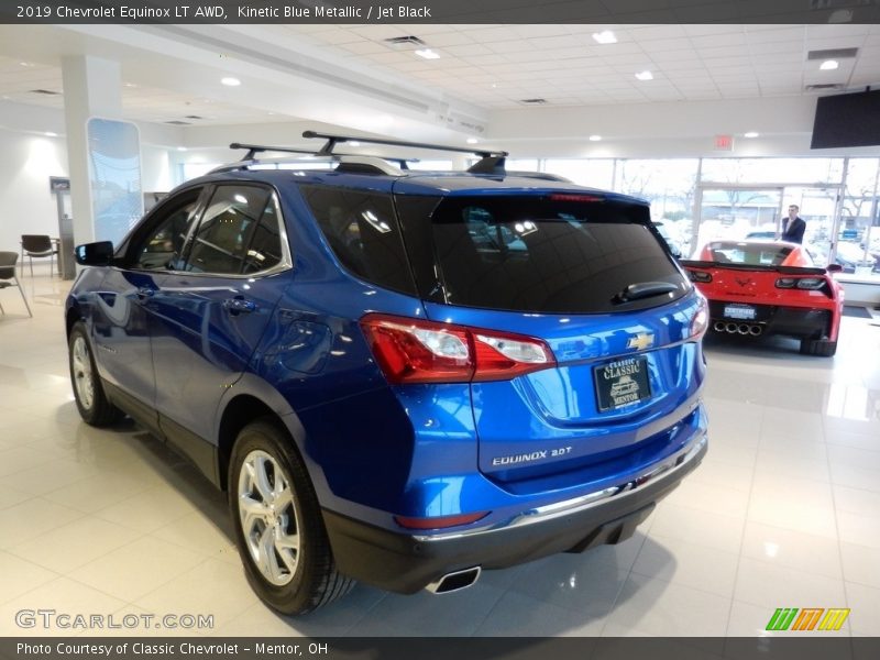 Kinetic Blue Metallic / Jet Black 2019 Chevrolet Equinox LT AWD