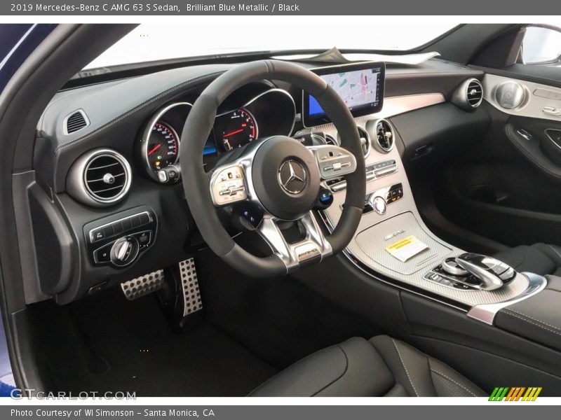 Dashboard of 2019 C AMG 63 S Sedan