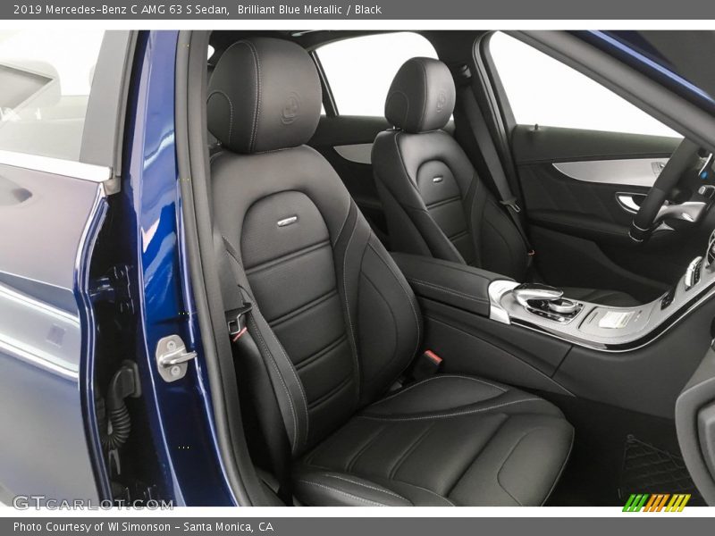 Front Seat of 2019 C AMG 63 S Sedan