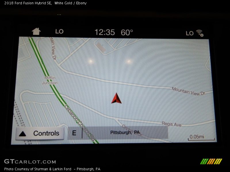 White Gold / Ebony 2018 Ford Fusion Hybrid SE