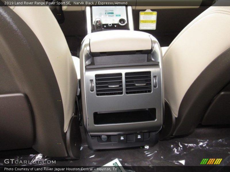 Narvik Black / Espresso/Almond 2019 Land Rover Range Rover Sport SE
