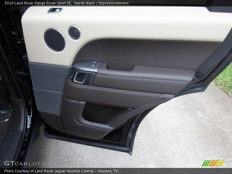 Narvik Black / Espresso/Almond 2019 Land Rover Range Rover Sport SE