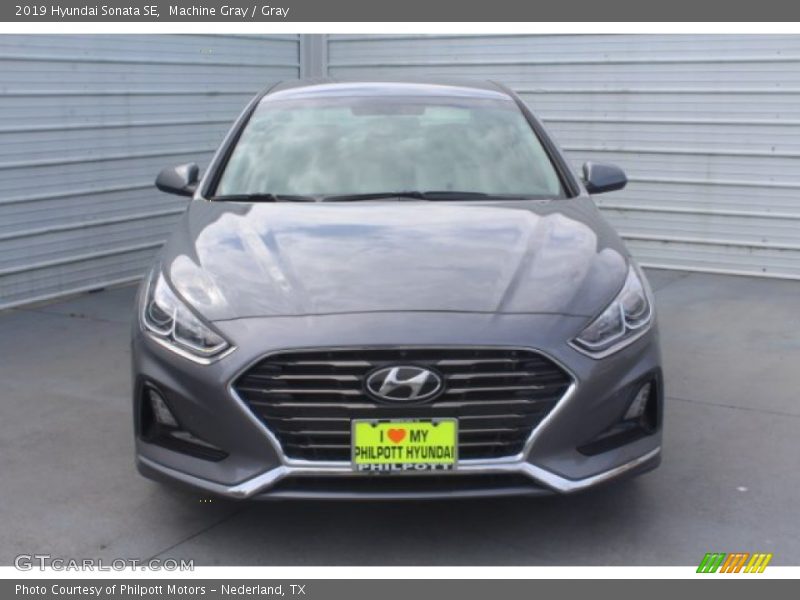 Machine Gray / Gray 2019 Hyundai Sonata SE