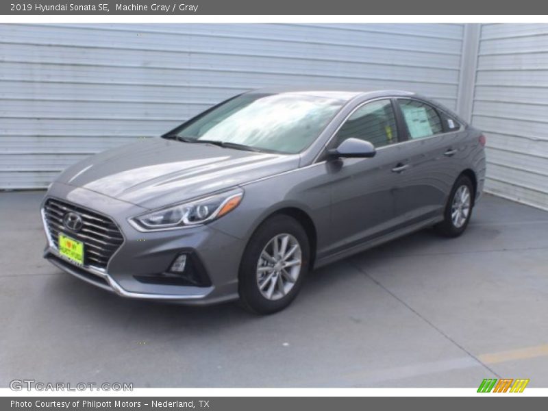Machine Gray / Gray 2019 Hyundai Sonata SE