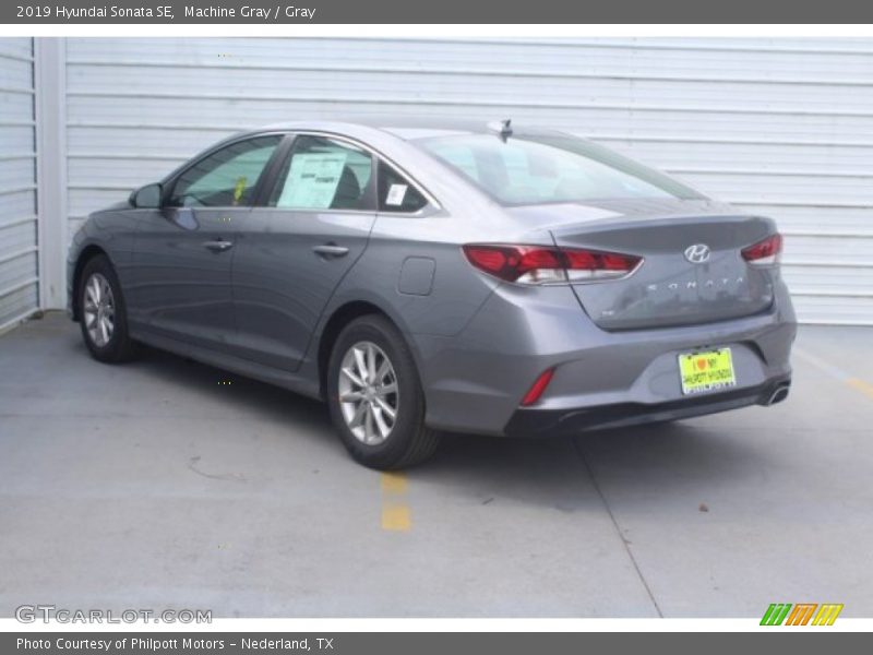 Machine Gray / Gray 2019 Hyundai Sonata SE