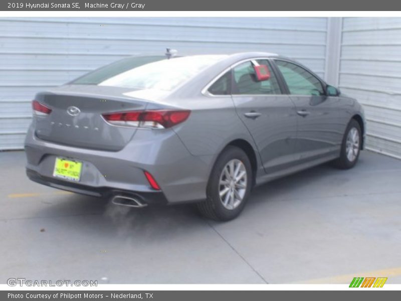 Machine Gray / Gray 2019 Hyundai Sonata SE