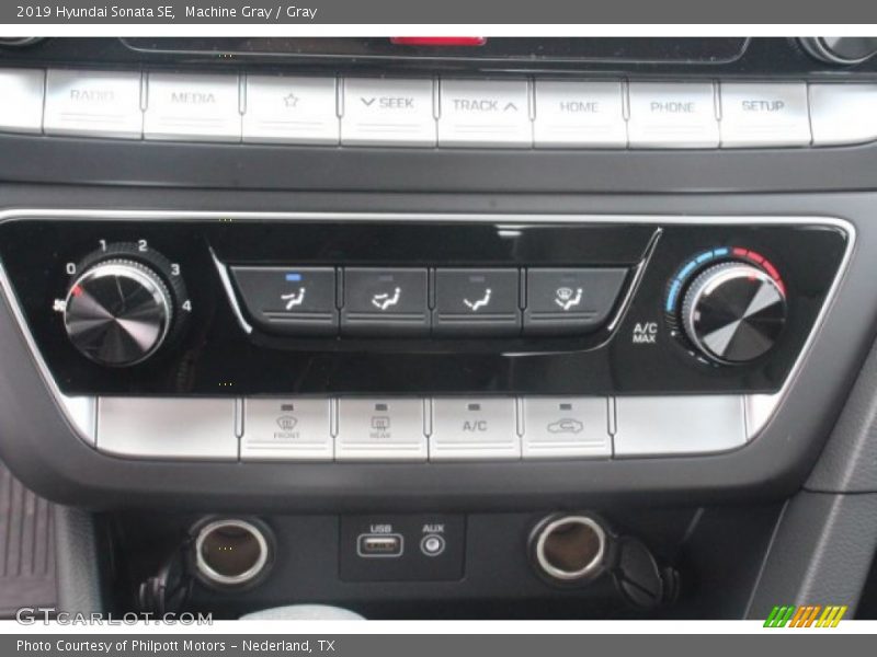 Machine Gray / Gray 2019 Hyundai Sonata SE