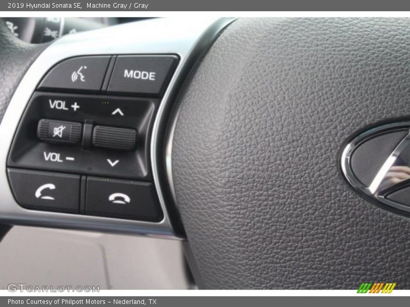 Machine Gray / Gray 2019 Hyundai Sonata SE
