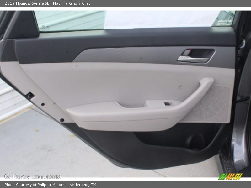 Machine Gray / Gray 2019 Hyundai Sonata SE