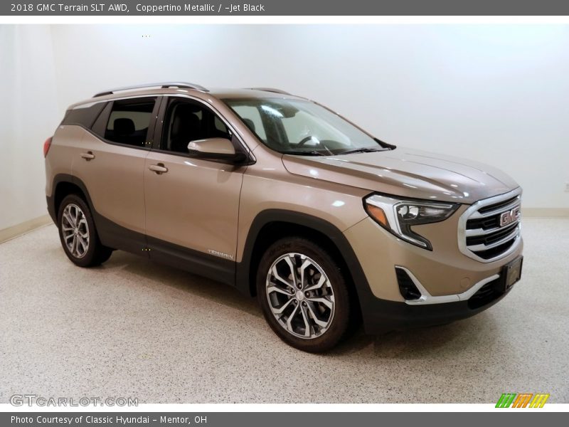 Coppertino Metallic / ­Jet Black 2018 GMC Terrain SLT AWD