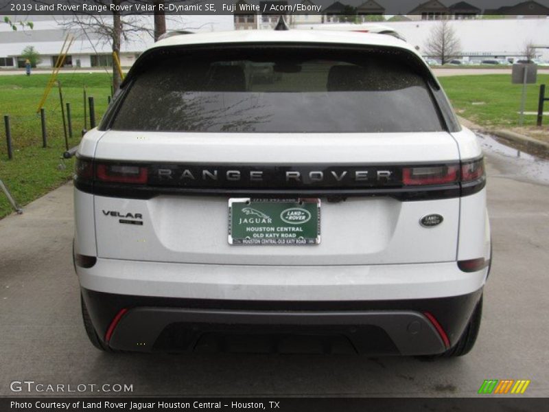 Fuji White / Acorn/Ebony 2019 Land Rover Range Rover Velar R-Dynamic SE