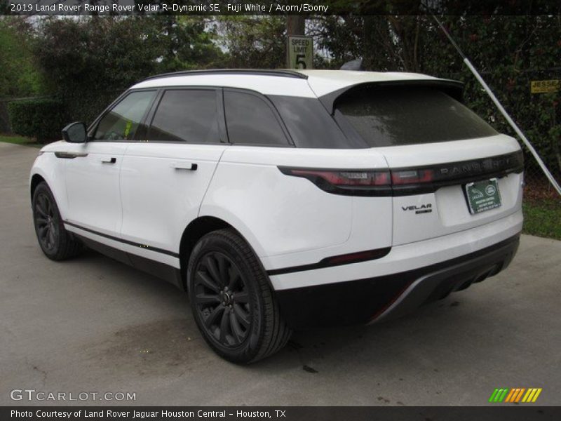 Fuji White / Acorn/Ebony 2019 Land Rover Range Rover Velar R-Dynamic SE