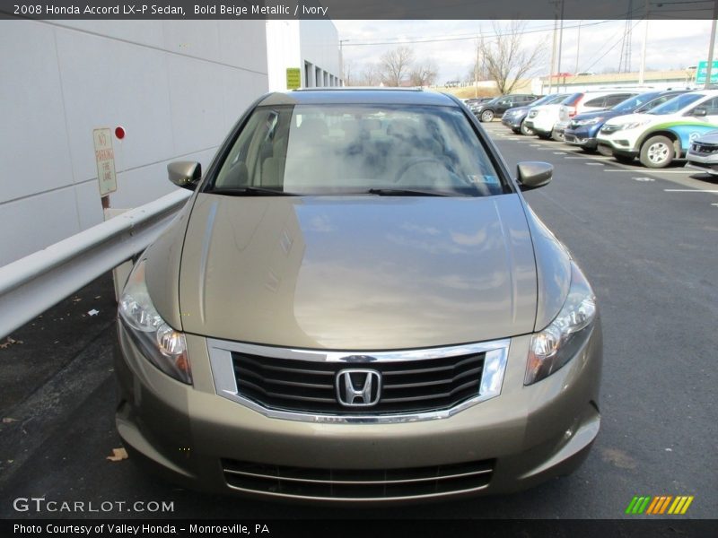 Bold Beige Metallic / Ivory 2008 Honda Accord LX-P Sedan