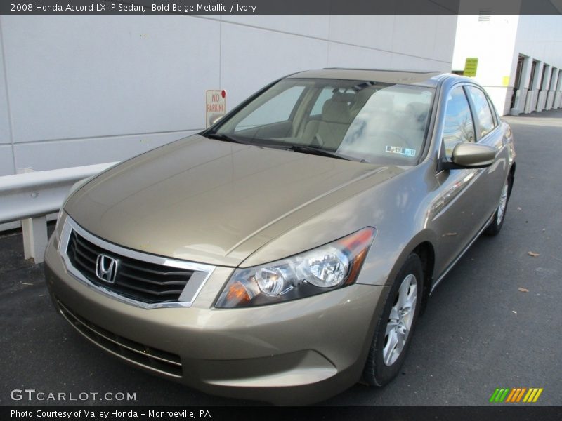 Bold Beige Metallic / Ivory 2008 Honda Accord LX-P Sedan