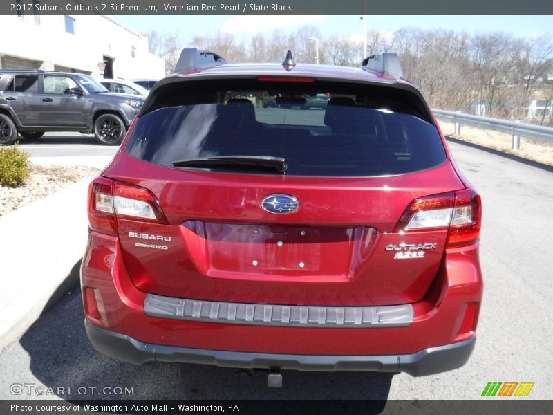 Venetian Red Pearl / Slate Black 2017 Subaru Outback 2.5i Premium