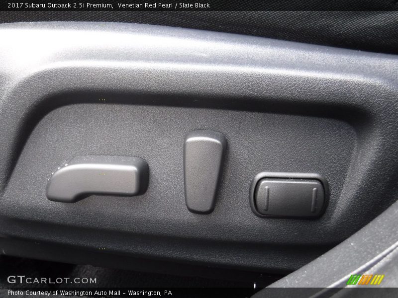 Venetian Red Pearl / Slate Black 2017 Subaru Outback 2.5i Premium
