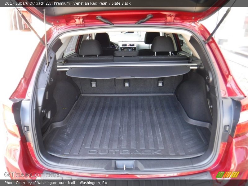 Venetian Red Pearl / Slate Black 2017 Subaru Outback 2.5i Premium