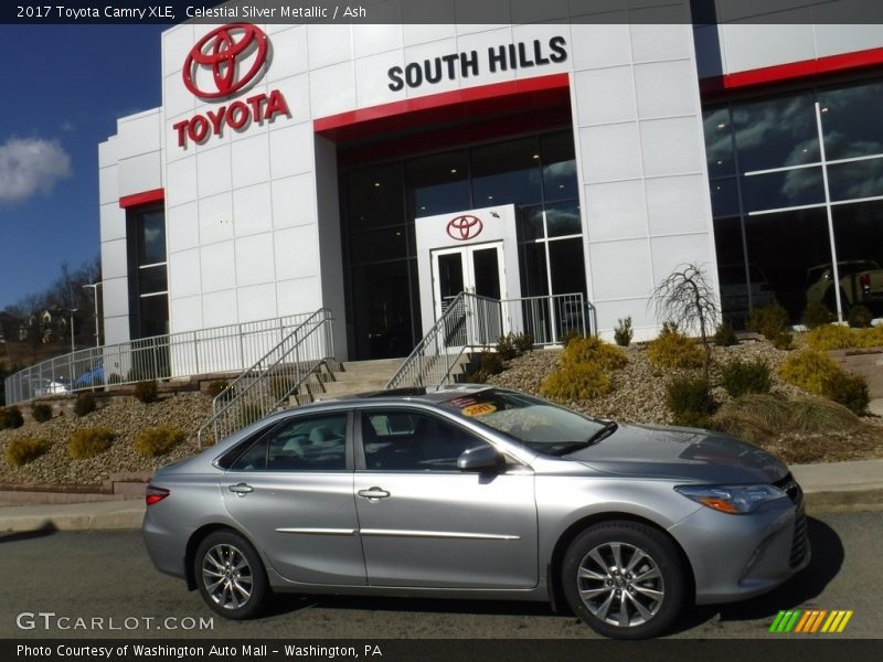 Celestial Silver Metallic / Ash 2017 Toyota Camry XLE