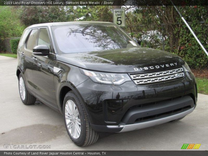 Santorini Black Metallic / Ebony 2019 Land Rover Discovery HSE Luxury