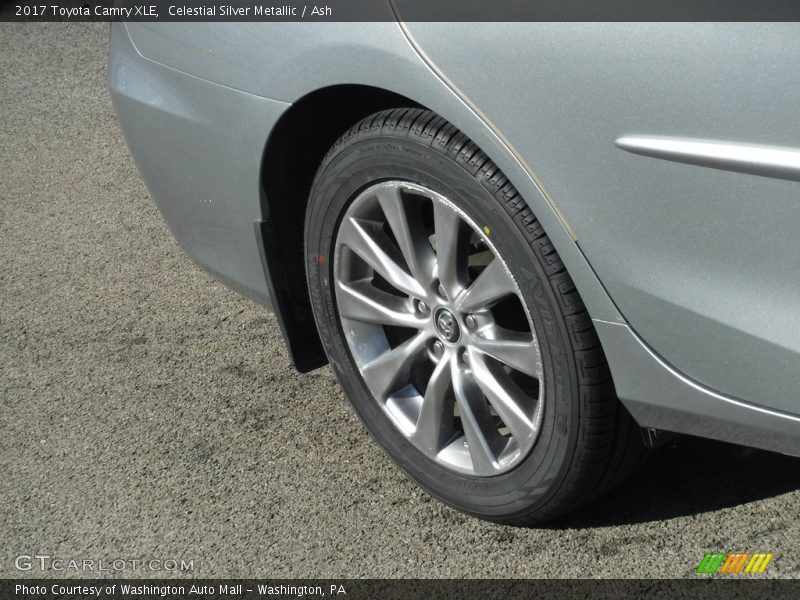 Celestial Silver Metallic / Ash 2017 Toyota Camry XLE