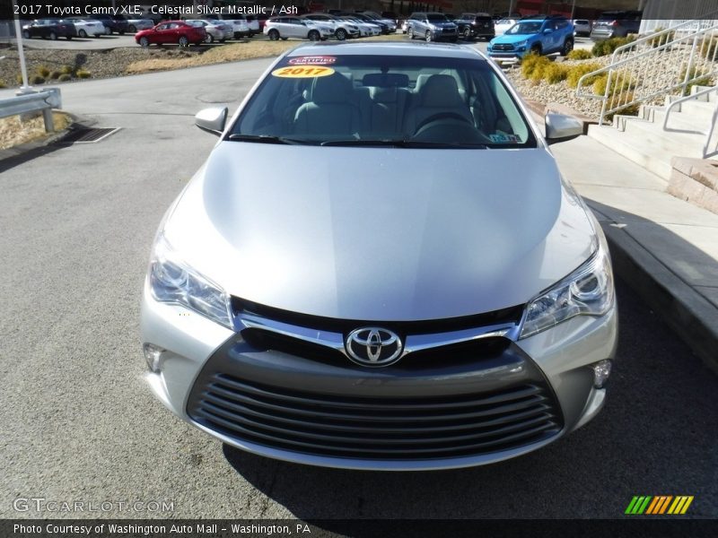Celestial Silver Metallic / Ash 2017 Toyota Camry XLE