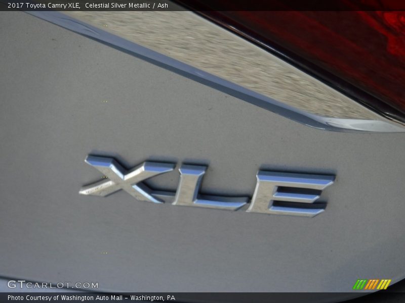 Celestial Silver Metallic / Ash 2017 Toyota Camry XLE