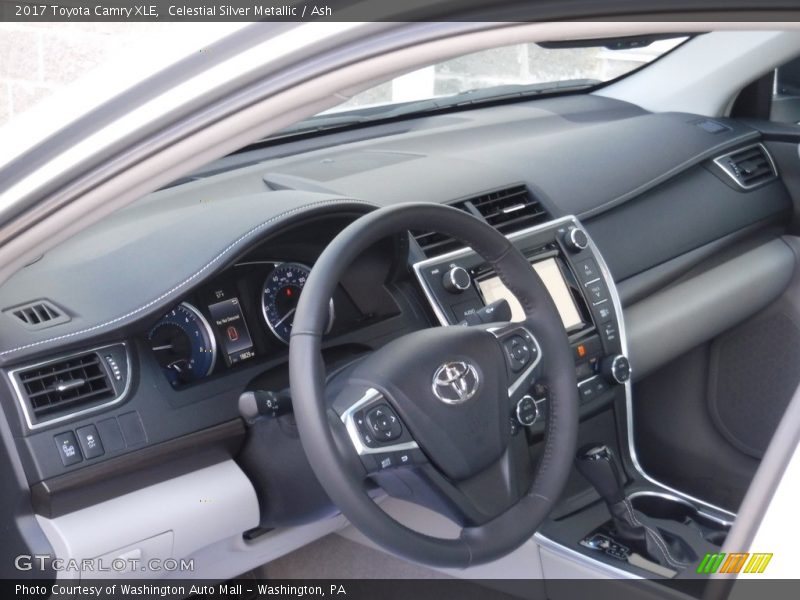 Celestial Silver Metallic / Ash 2017 Toyota Camry XLE