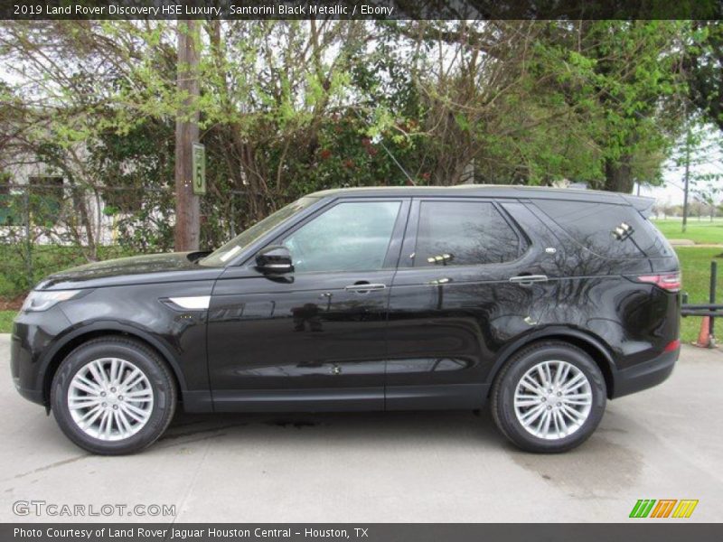 Santorini Black Metallic / Ebony 2019 Land Rover Discovery HSE Luxury