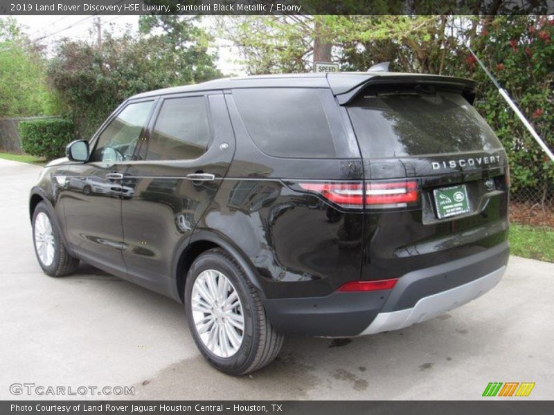 Santorini Black Metallic / Ebony 2019 Land Rover Discovery HSE Luxury