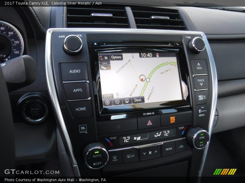 Celestial Silver Metallic / Ash 2017 Toyota Camry XLE